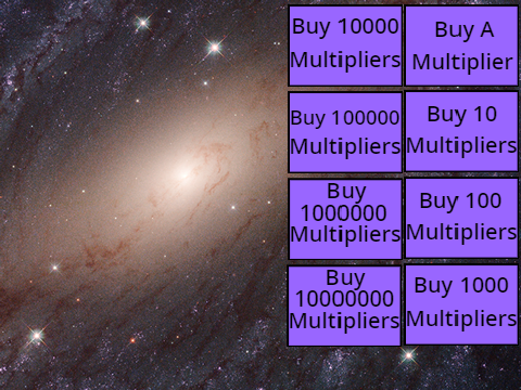 Space clicker (Cloud variables)