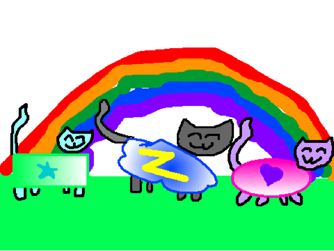 powerpuff kitties EXPLODE