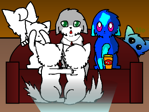  Add Yourself Watching a Horror Movie 
