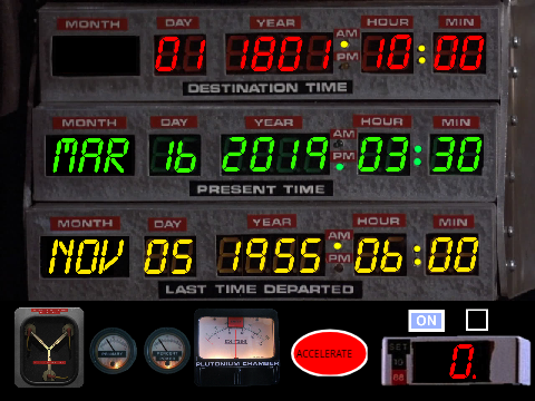 Delorean Time Circuits remix