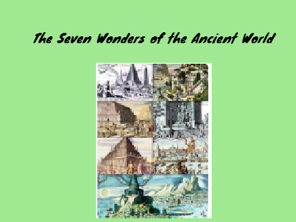 The Seven Wonders of the World