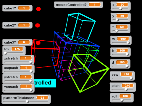 Multi-Cube With More Sliders v0.1 YAY!