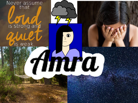 My character Amra! (SWC Weekly_