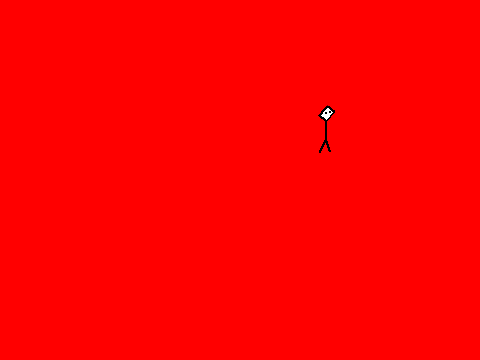 unstable growth of a stickman