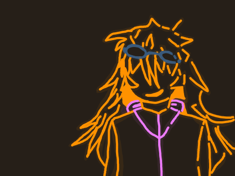 Neon character aesthetic #1