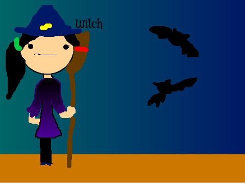 Halloween Contest Witch