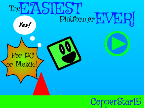 The EASIEST Platformer Ever! (PC or Mobile Platformer)