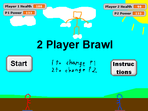 2 Player Brawl (Version 2.0)