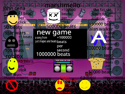 song clicker