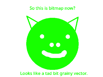So this is bitmap now?