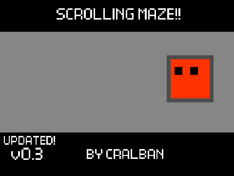 Scrolling Maze (W.I.P.)