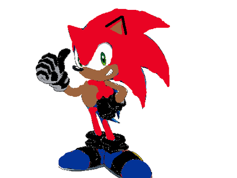 my sonic oc Cinos