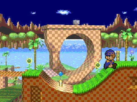 Add your Hedgehog(or eny)to Green hill zone!\REBOOT