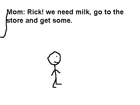Rick's Adventure. world 1: home: exploration level