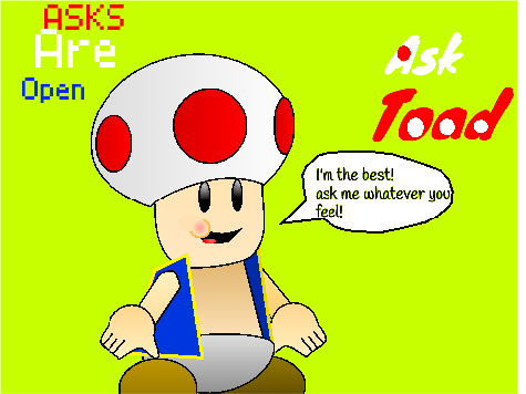 Toad's blog//Asks open!