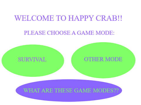 Happy crab!!!