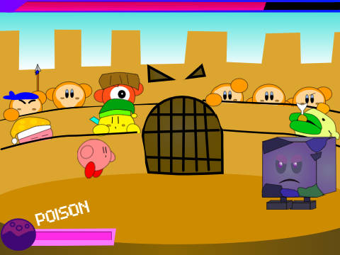 星のカービィ(kirby)Vs.中ボスラッシュ+???+ハルトマン（仮名）Ｖｅｒ.4.4.0 Kirby