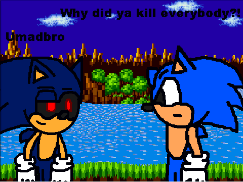 Sonic.Exe in a nutshell