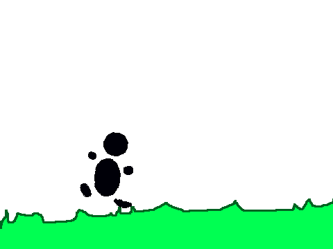 Limping Across the screen