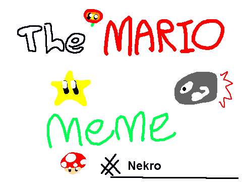 Nekro's Mario Meme