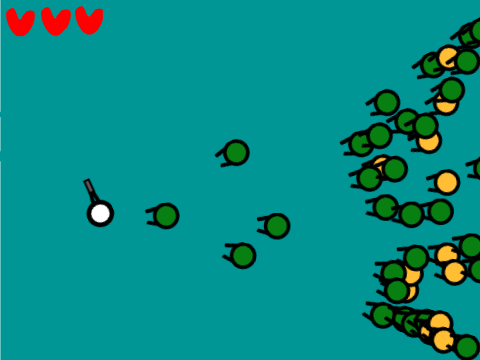 shoot the zombie