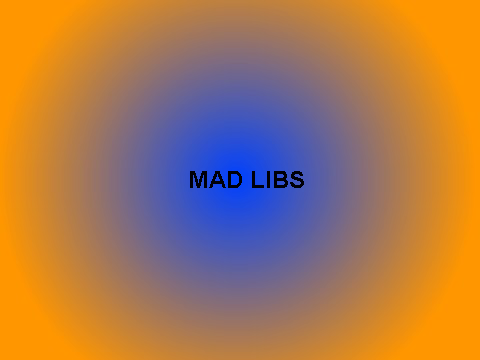 My Madlibs