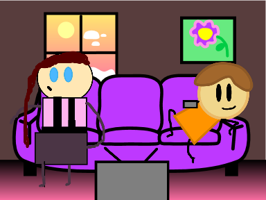 Add Yourself Watching TV remix