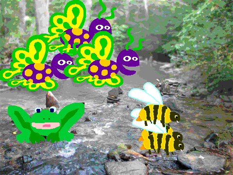 Bees and Butterflies