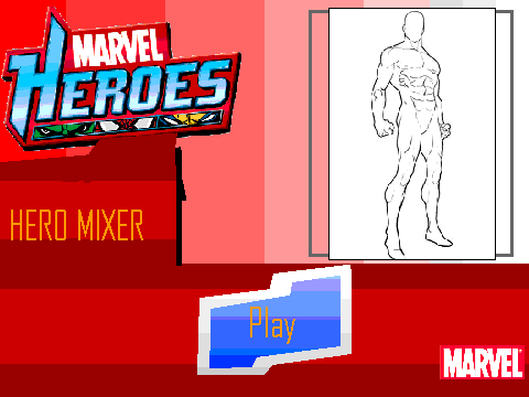 Marvel Герои-Миксер за супергерои