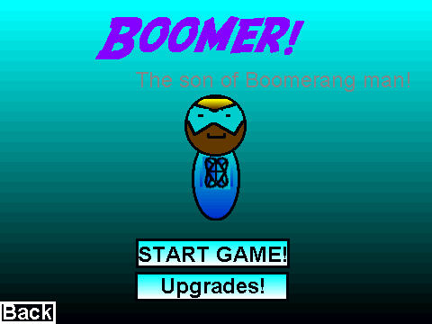 Boomer! The son of Boomerang man!