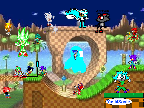 Add Your Hedgehog To Green Hill Zone!