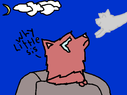 the wolf who lost his sister
