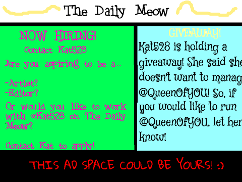 The Daily Meow {Vol. 1}
