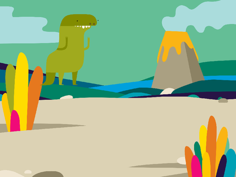 Jeff the dinosaur 