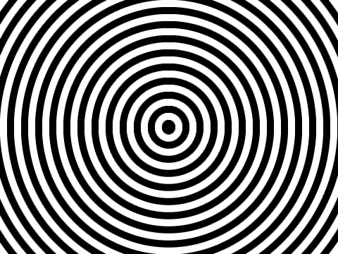 Moving afterimage