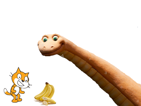 The Dinosaur's bananas