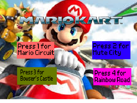 Mario Kart Scratch Edition