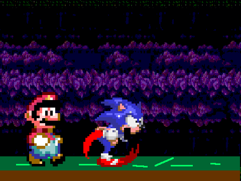 Add Yourself Running from Rainbow Mario!