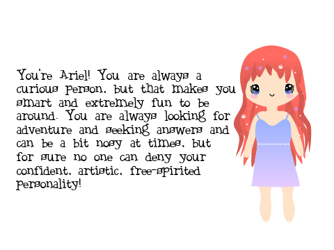Disney Personality Quiz remix