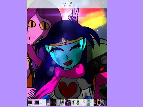 I Really Like this peice of art , so I’m posting it.  But now it’s pixely 