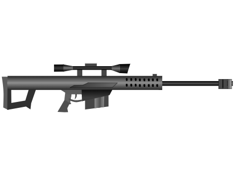 バレットM82A1(ヘビースナイパーライフル)