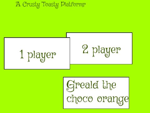 A Crusty Toasty Platformer
