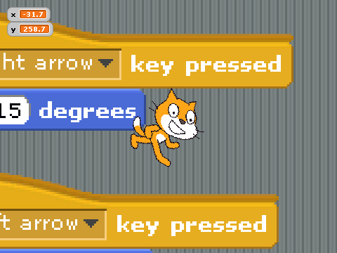 how to scroll using turning