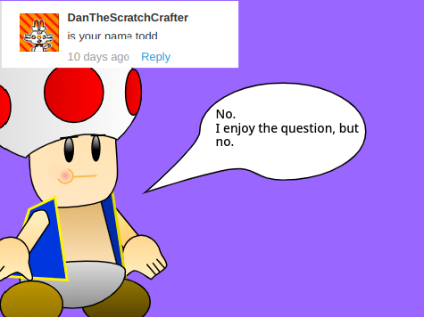 Ask Toad // Question 3