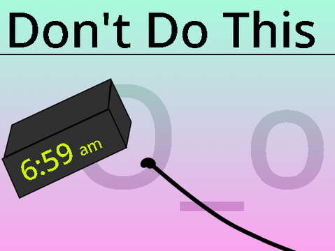 How To Turn Off Your Alarm Clock