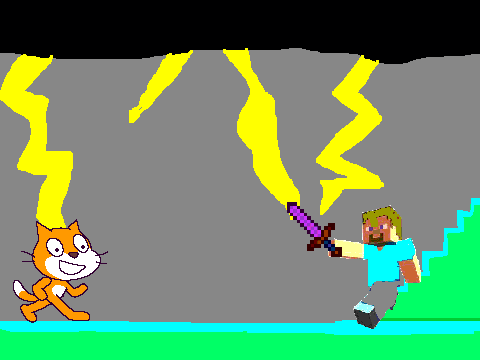 DEATH BATTLE! Crazed Cat VS.Stevie