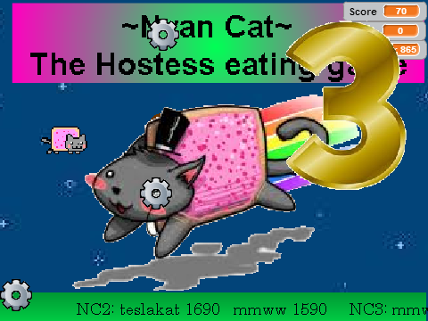 ~Nyan Cat 3~ The Hostess Eating Game