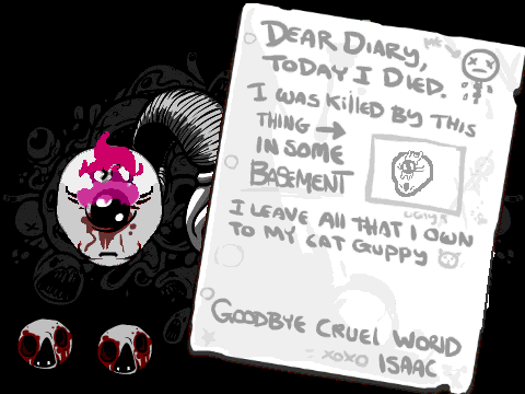 Binding Of Isaac boss idea- Psycho MawMi