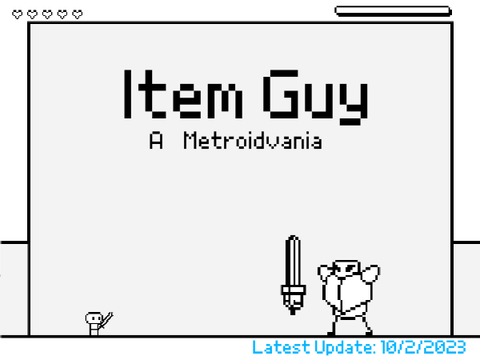 Item Guy: a Metroidvania