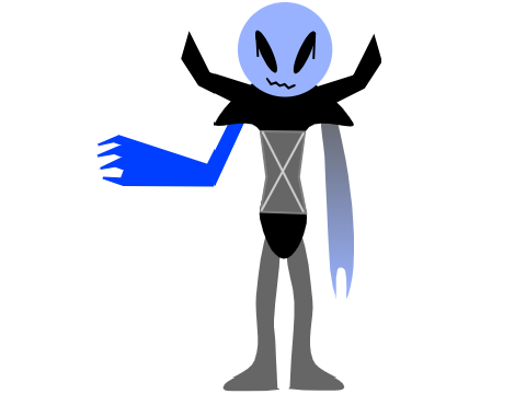 So i made an alien boi...